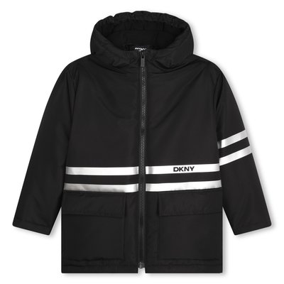 Parka déperlante à capuche DKNY
