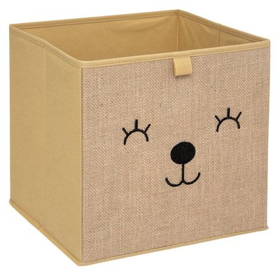 Bac de rangement jute animal ATMOSPHERA