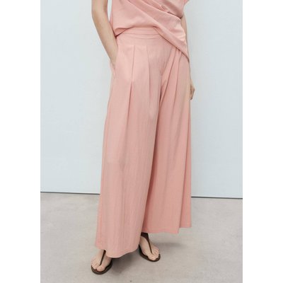 Pantalon palazzo à pinces MANGO
