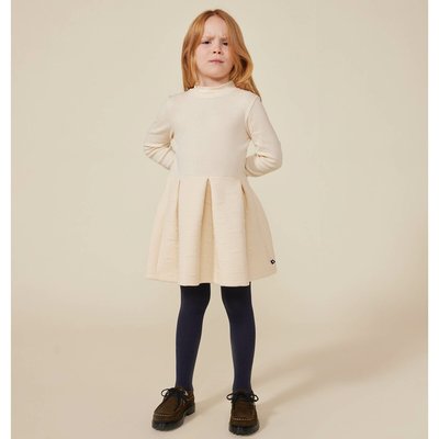 Robe à manches longues bi-matière PETIT BATEAU