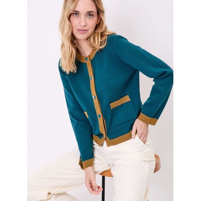 Veste gilet maille compacte ADONIE PRINCESSE NOMADE