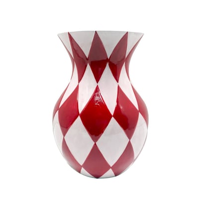 Vase Pop rose rouge 22   - POP TABLE PASSION