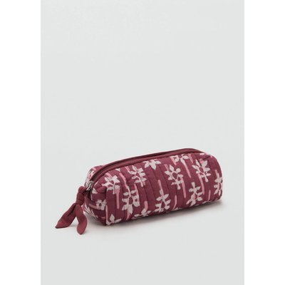 Trousse en imprimé fleuri MANGO TEEN