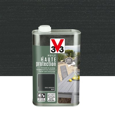 Huile extérieure haute protection mobiliers, Les gris V33