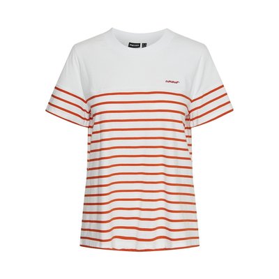 T-shirt manches courtes à rayures PIECES