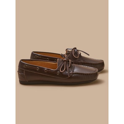 Chaussures bateau cuir CYRILLUS