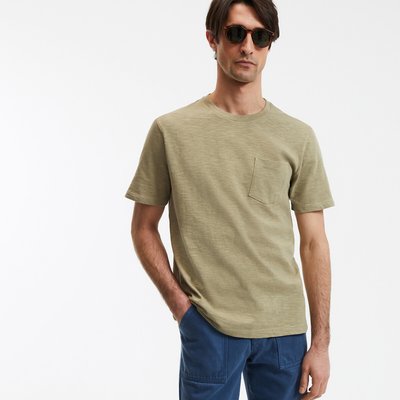 T-shirt col rond manches courtes LA REDOUTE COLLECTIONS