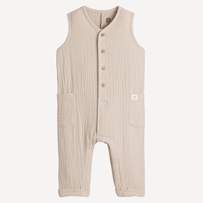 Sleeveless All-in-One in Cotton Muslin LA REDOUTE COLLECTIONS