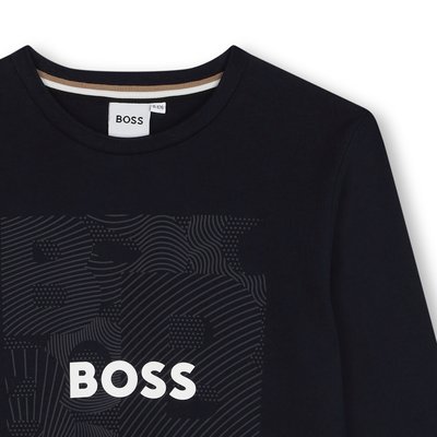 T-shirt à manches longues BOSS KIDSWEAR