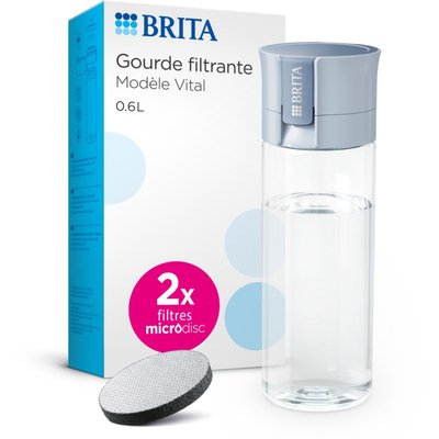 Gourde filtrante filtrante Vital bleu clair BRITA