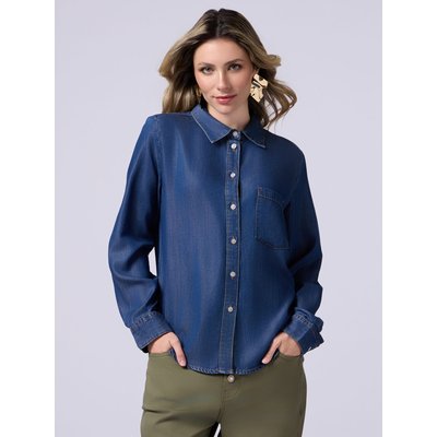 Chemise en tissu fluide 100% OLTRE