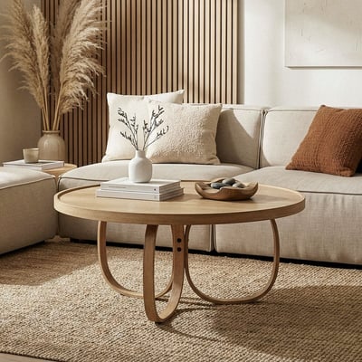 Кофейный столик из массива дерева, Oita / Оита SO'HOME