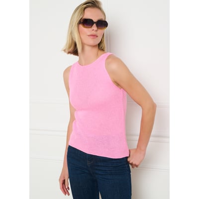 Débardeur maille fil textile LOLALIZA