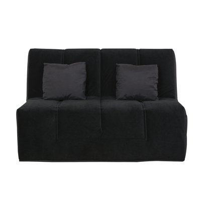 Banquette BZ HOUSTON 140 x 190, coton gris RELAXIMA