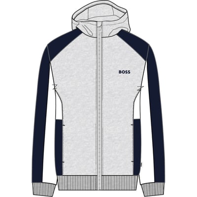 Cardigan à capuche BOSS KIDSWEAR