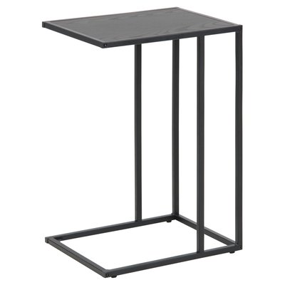 Table d'appoint ou bout de canapé en MDF et métal TOILINUX