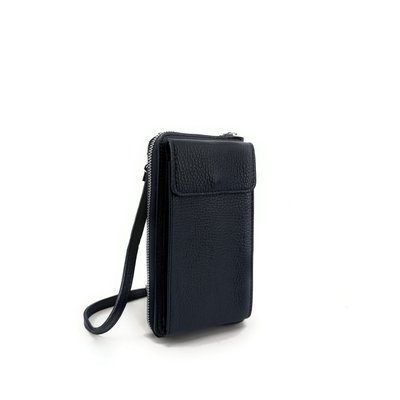 Mini-sac pochette en cuir grainé italien STREET OH MY BAG