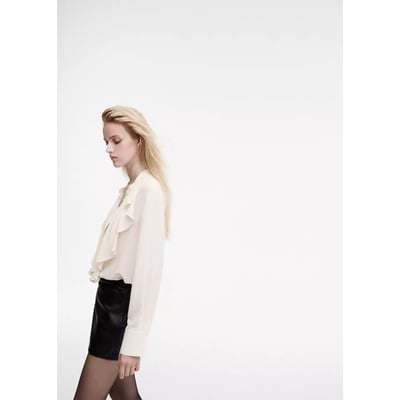 Blouse fluide volants MANGO
