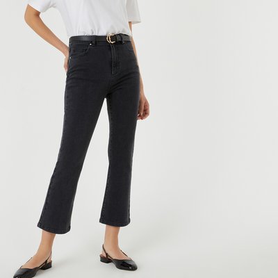 Vaquero kick flare, talle alto LA REDOUTE COLLECTIONS