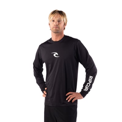 T-shirt anti-UV ample à manches longues pour homme AZ RIP CURL