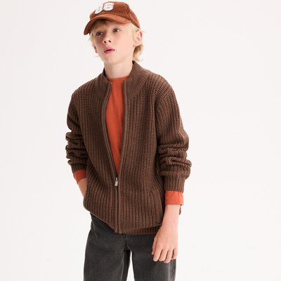 Strickjack mit Reissverschluss und Stehkragen LA REDOUTE COLLECTIONS