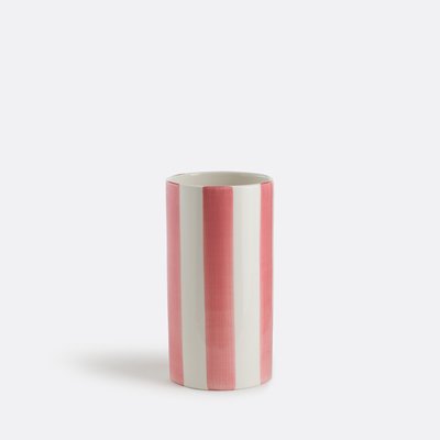Vase en céramique à rayures, H18 cm, Jaoma LA REDOUTE INTERIEURS