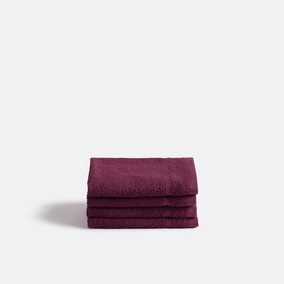 Lot 4 serviettes d'invité éponge 600 g/m², Zavara LA REDOUTE INTERIEURS