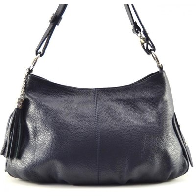 Sac à main en cuir italien avec pompon LOBE OH MY BAG