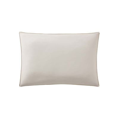 Taie d'oreiller bicolore en coton, BONS JOURS ESSIX