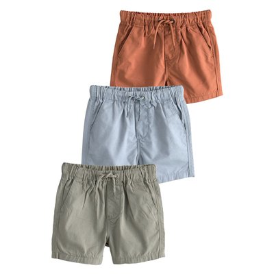 Short à enfiler , lot de 3 NEXT