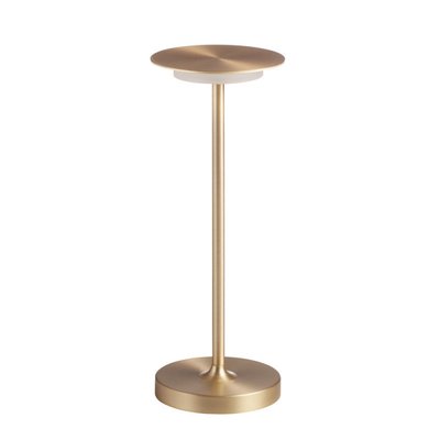 Lampe de table sans fil Sense laiton mat MILLUMINE