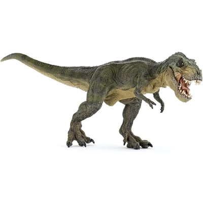 Figurine T-rex courant vert PAPO