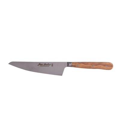Couteau à émincer   en inox et bois d'olivier 13 cm-1920 JEAN DUBOST