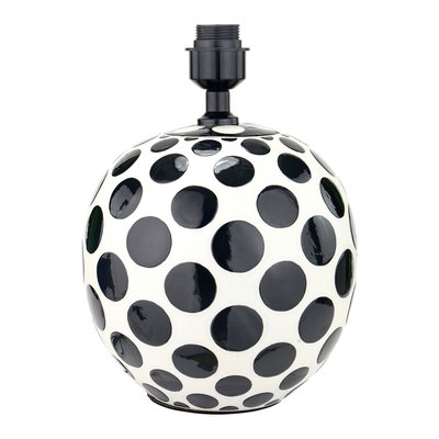 Polka Dot Ceramic Table Lamp Base SO'HOME