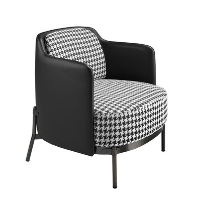 Fauteuil en tissu et similicuir ANGEL CERDA