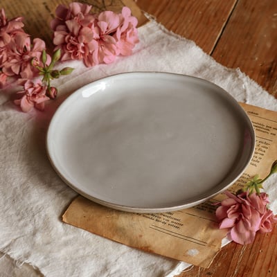Lote de 4 pratos de sobremesa SVELTE, NOSSE CERAMIC NOSSE CERAMIC