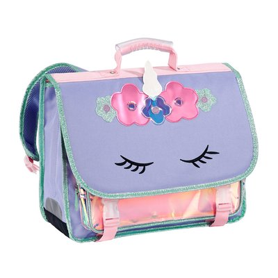 Cartable scolaire Licorne 38cm - Dos moussé et renforcé VIQUEL