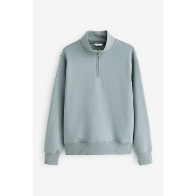 Sweat à col semi-zippé en jersey NEXT