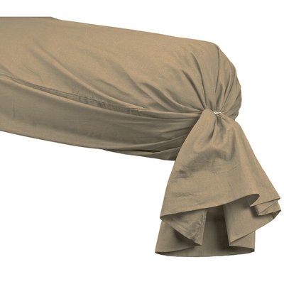 Taie de traversin en percale de coton SOFT PERCALE SENSEI MAISON