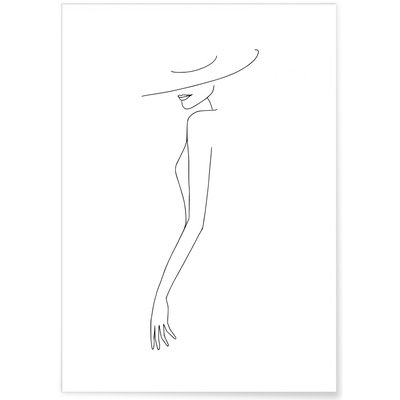 Affiche Line Art Women 5 L'AFFICHERIE