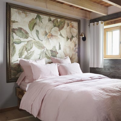 Housse De Couette Uni   - LIN LAVE TRADITION DES VOSGES