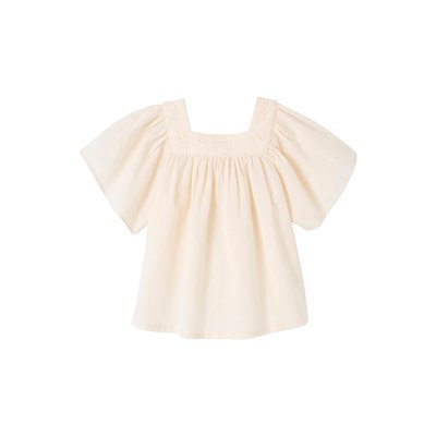 Blouse encolure carrée en broderie anglaise VERTBAUDET