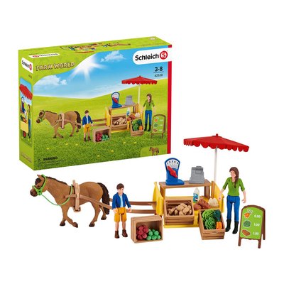 Étal mobile de la ferme figurines SCHLEICH