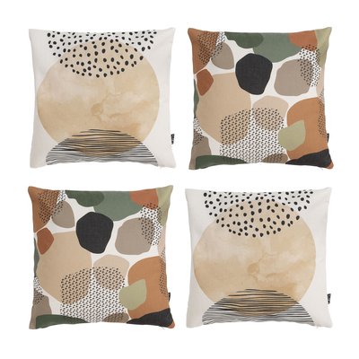 Lot de 4 coussins d'intérieur et d'extérieur Oeko-Tex®  - KYOTO VEEVA