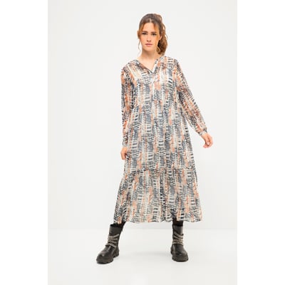 Robe maxi coupe trapèze à imprimé Batik STUDIO UNTOLD