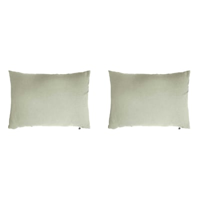 Taie d'oreiller double gaze (lot de 2) TERRE DE NUIT