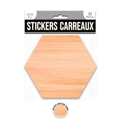 4 Stickers effet béton ciré TOILINUX
