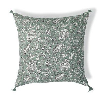 Housse de coussin toile de coton NOIDA FEBRONIE