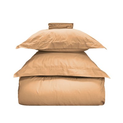 Pack 4 pièces STUDIO 2 personnes (1 drap housse 160x200 cm + 1 housse de couette 240x220 cm + 2 taies) SENSEI MAISON