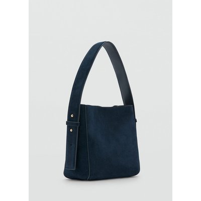 Mini sac cabas en suède MANGO